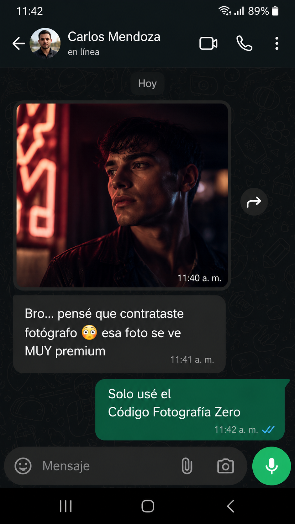 Testimonio WhatsApp 1